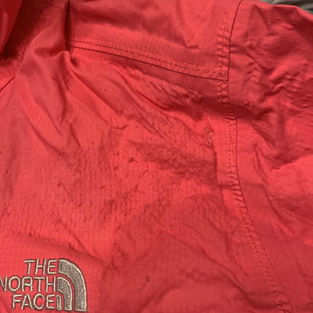 Pink Northface Soft Shell Rain Layer - image 7